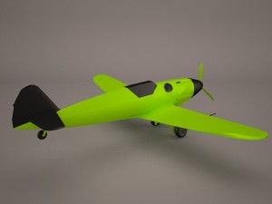 military aircraft 33 3D Model