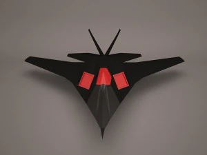 pesawat militer 35 Model 3D