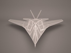 military aircraft 35 Model 3D