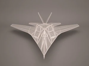 military aircraft 35 3D Model