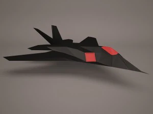 military aircraft 35 3D Model