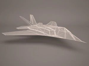 military aircraft 35 3D Model