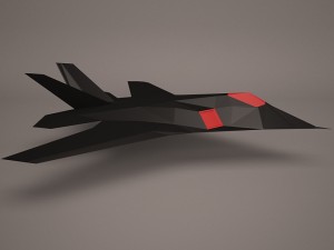 military aircraft 35 Model 3D
