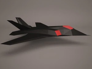 military aircraft 35 3D Model