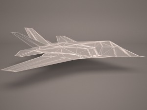 military aircraft 35 Model 3D