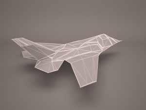 military aircraft 35 Model 3D