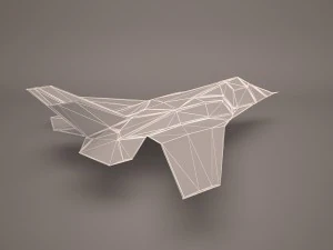 military aircraft 35 3D Model