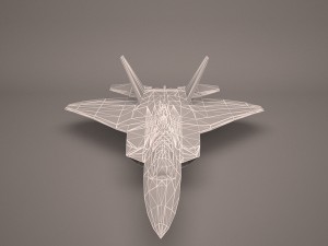 military aircraft 36 Modello 3D