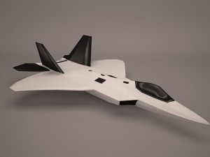 military aircraft 36 Modello 3D