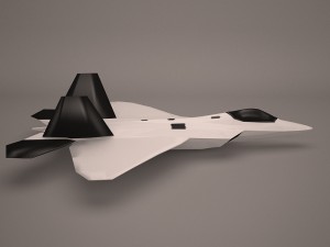 military aircraft 36 Modello 3D