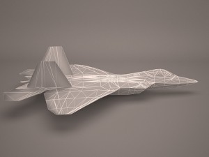 military aircraft 36 Modello 3D