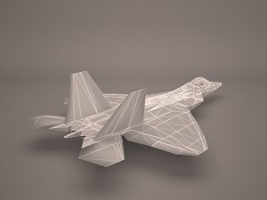 military aircraft 36 Modello 3D