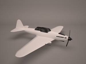 military aircraft 37 3D Model