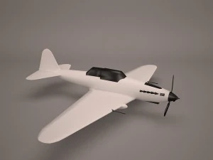 military aircraft 37 3D Model