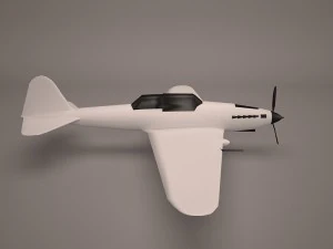 military aircraft 37 3D Model