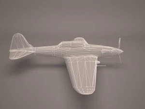 military aircraft 37 3D Model