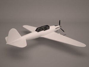 military aircraft 37 3D Model