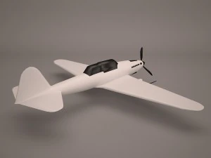 military aircraft 37 3D Model