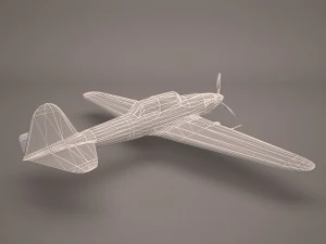 military aircraft 37 3D Model