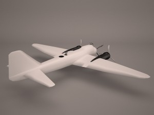 military aircraft 38 Modelo 3D