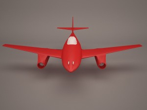 military aircraft 39 3D Model