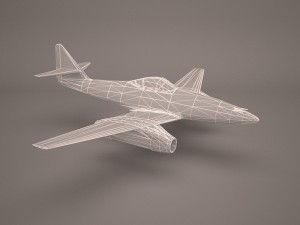 military aircraft 39 Modèle 3D