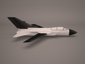 military aircraft 42 3D Model