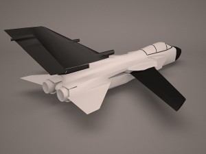 military aircraft 42 3D Model