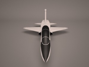 military aircraft 45 3D Модель