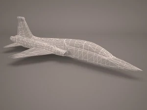 military aircraft 45 3D Model