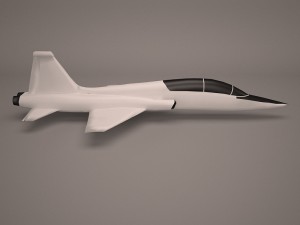military aircraft 45 Model 3D