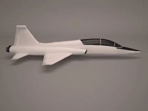 military aircraft 45 3D Model