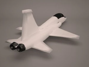 military aircraft 45 3D Model