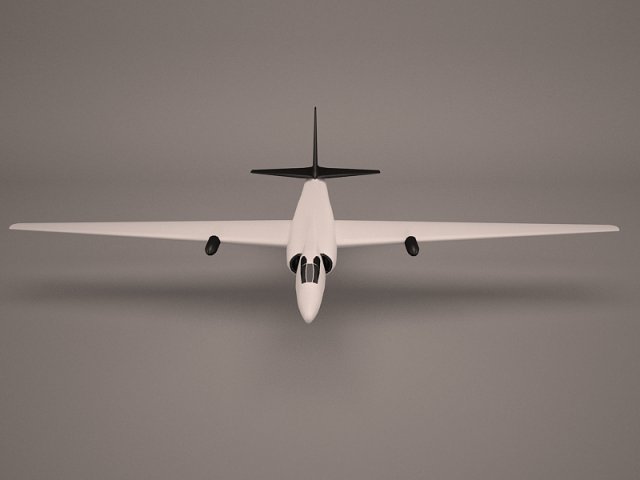 military aircraft 46 Modelo 3D .c4d .max .obj .3ds .fbx .stl .blend 