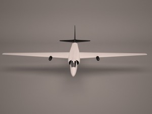 military aircraft 46 3D Model