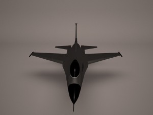 military aircraft 47 3D Model