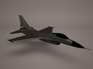 military aircraft 47 3D Model