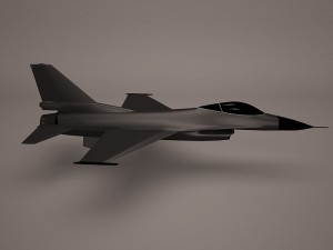 military aircraft 47 3D Model