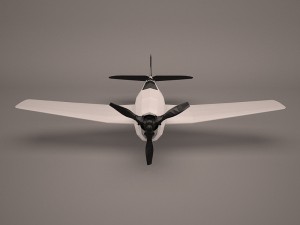 military aircraft 49 3D Model