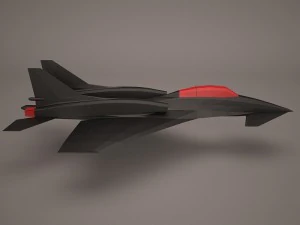 military aircraft 50 3D Model