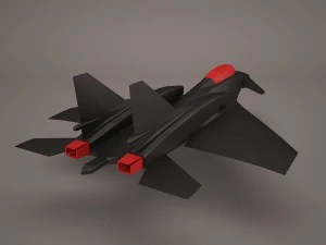 military aircraft 50 3D Model