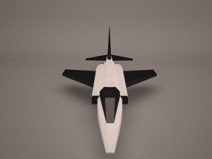 military aircraft 51 3D Model