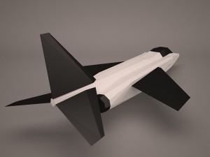 military aircraft 51 Modello 3D
