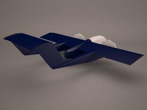 military aircraft 52 Modello 3D