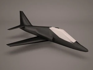 military aircraft 53 3D Model