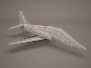 military aircraft 53 3D Model
