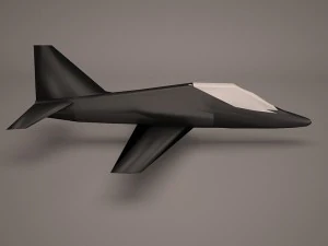 military aircraft 53 3D Model