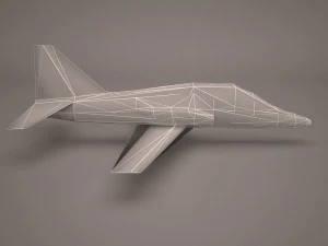 military aircraft 53 3D Model
