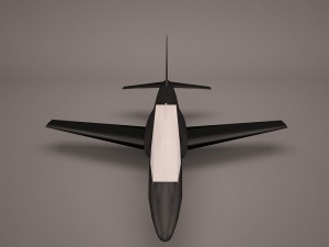 military aircraft 54 3D Model