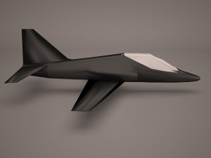 military aircraft 54 3D Модель